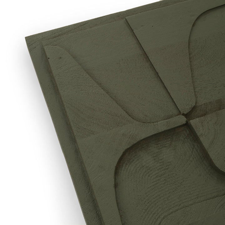 Eryn Wall Art Dark Green