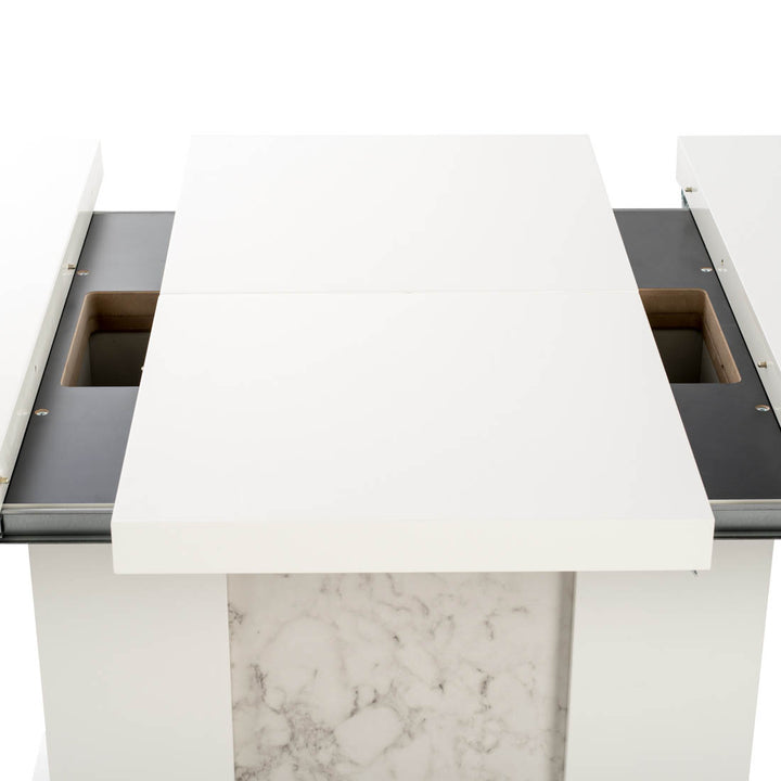 Westlyn Extendable Dining Table White