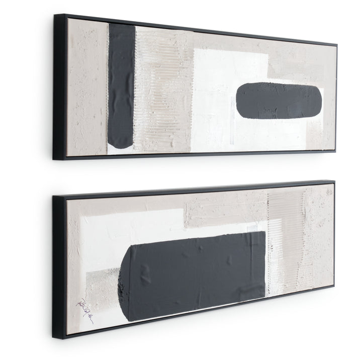 Nagani Painting on Canvas Beige