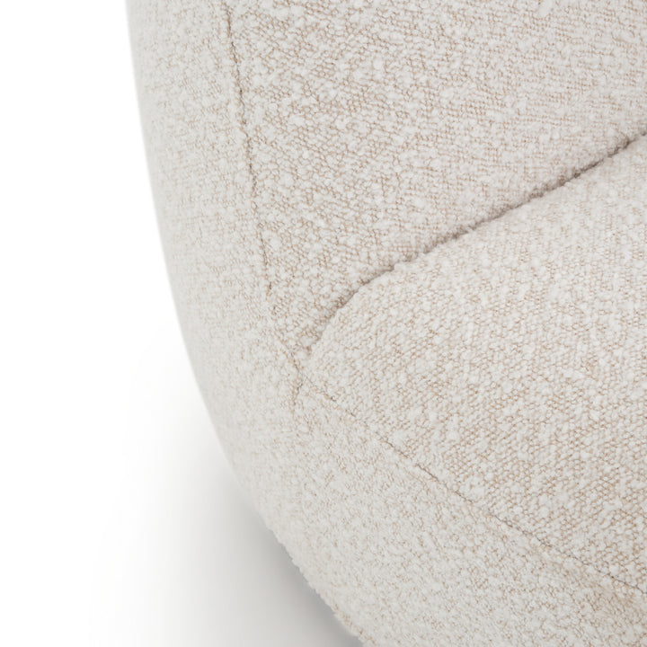 Nosta Fabric Accent Chair Off White
