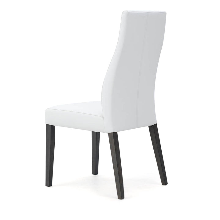 Jennifer Leather Chair White
