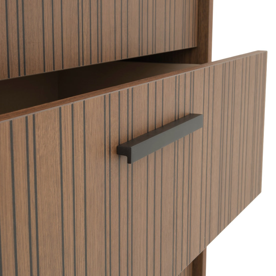 Nitmo 5-Drawer Chest Dark Brown