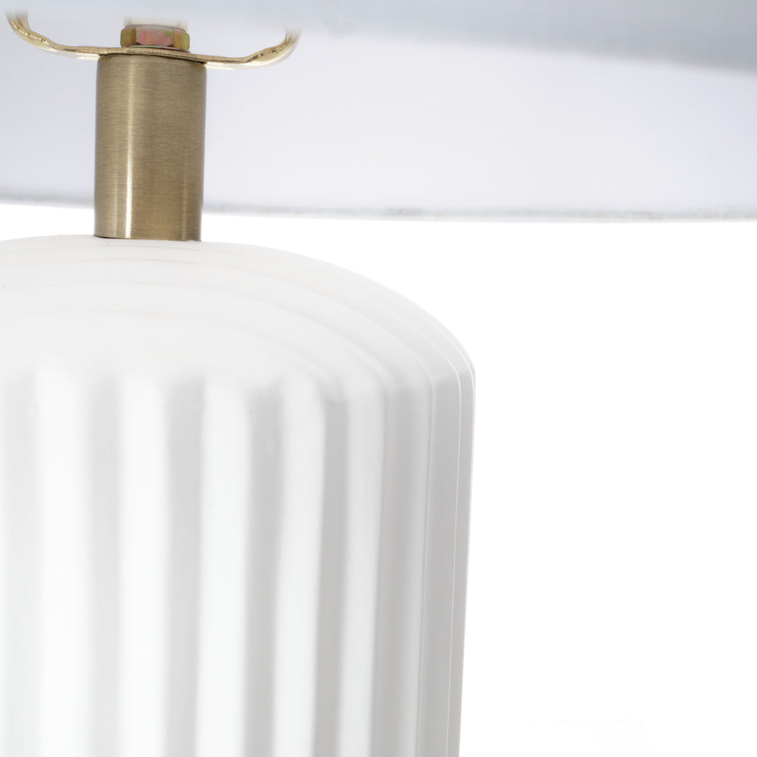 Sersha Table Lamp Off White