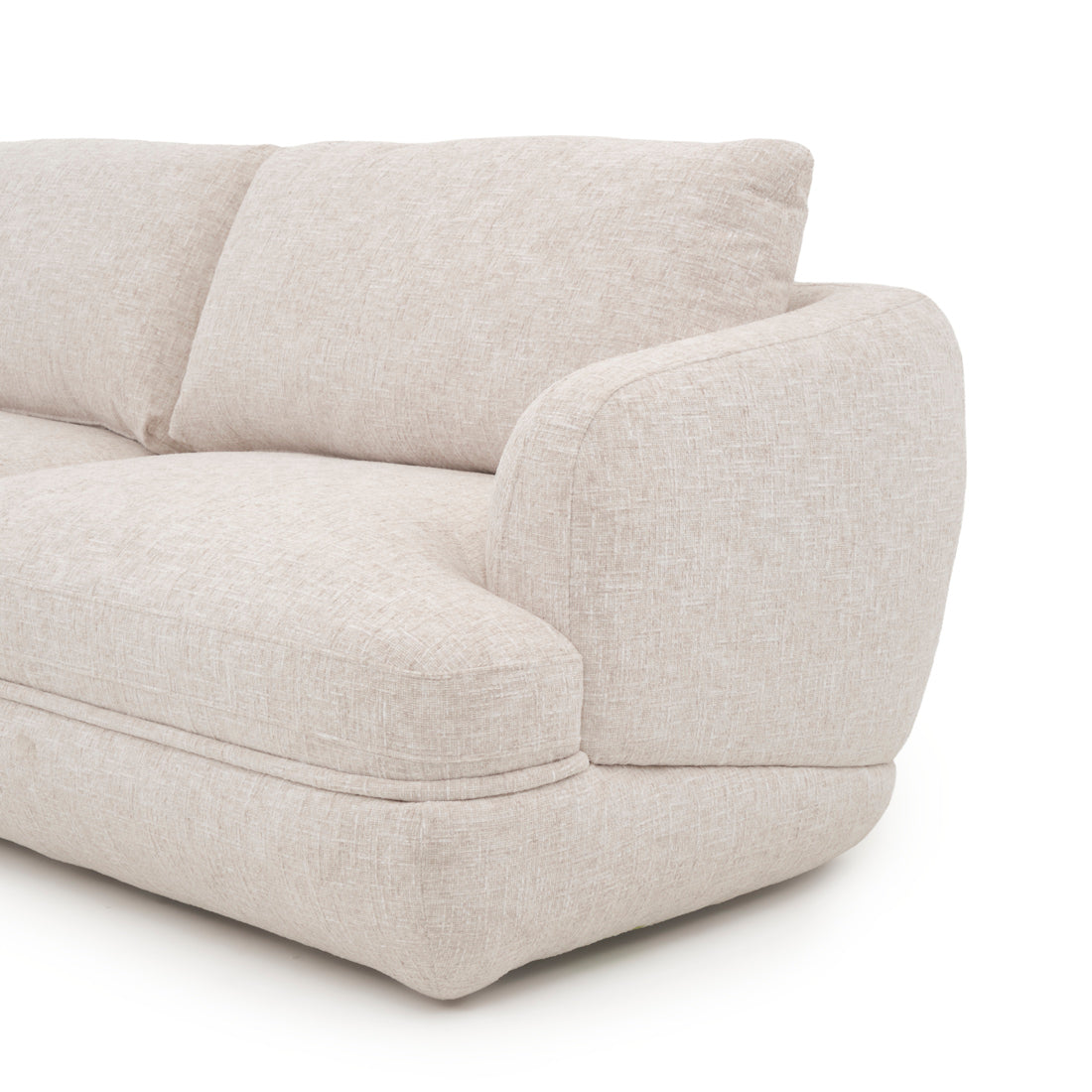 Esteli Fabric Modular Sofa Beige