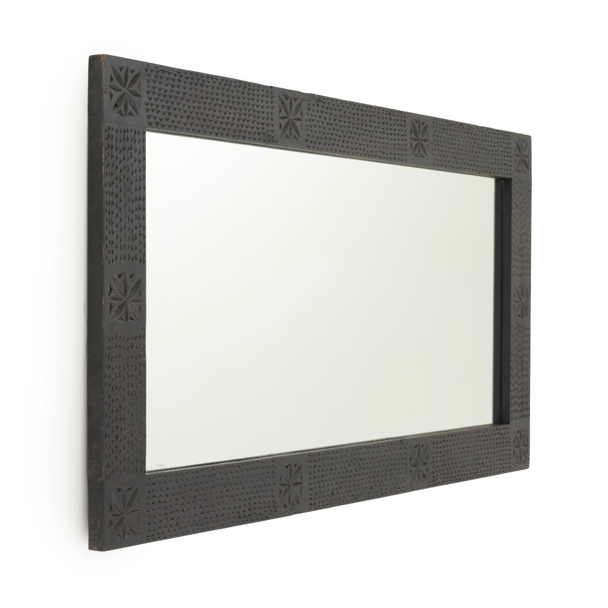 Indira Floor Mirror Dark Brown