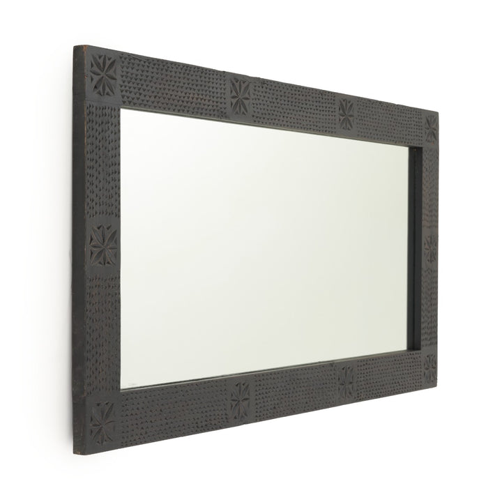 Indira Floor Mirror Dark Brown