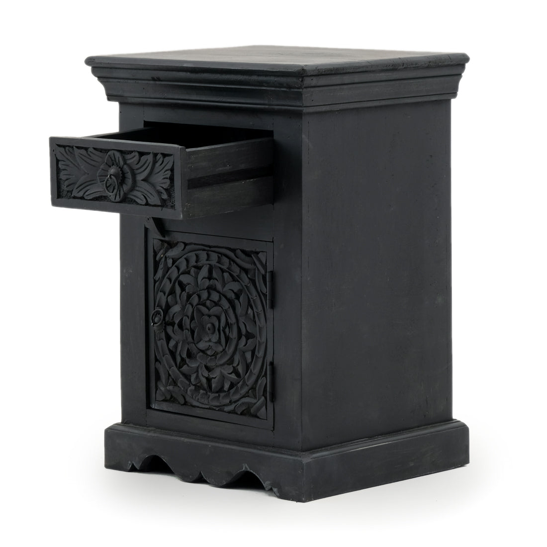 Indira Nightstand Light Brown