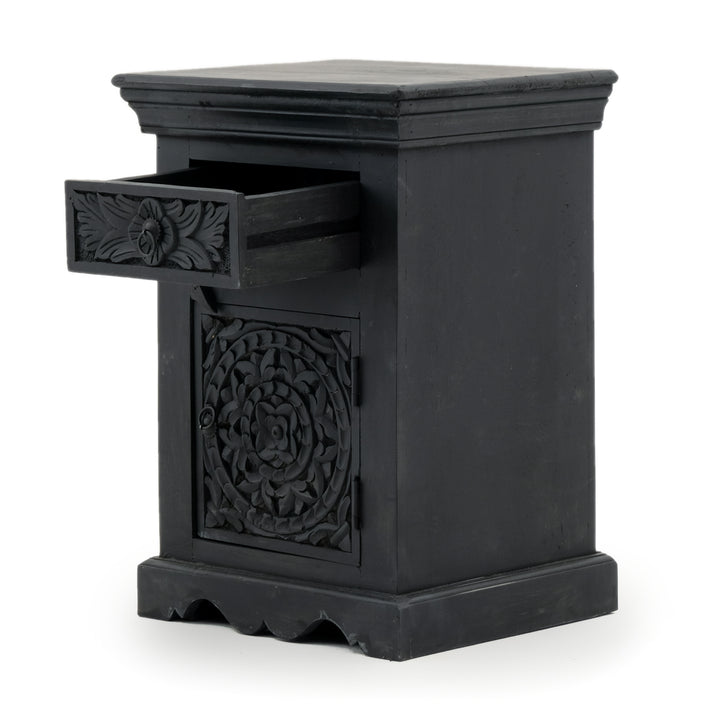 Indira Nightstand Light Brown