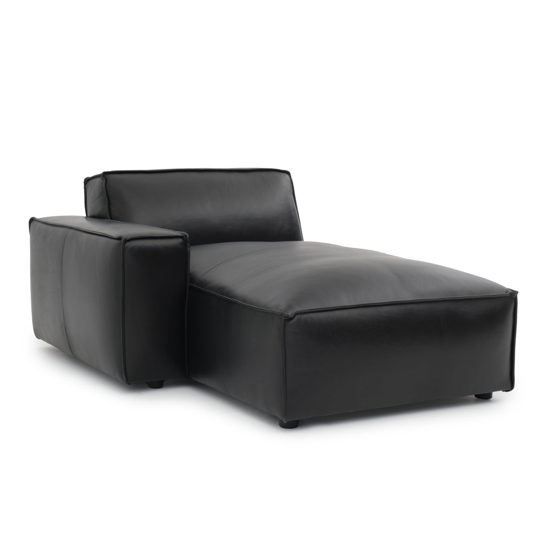 Nook Modular Left Chaise Black