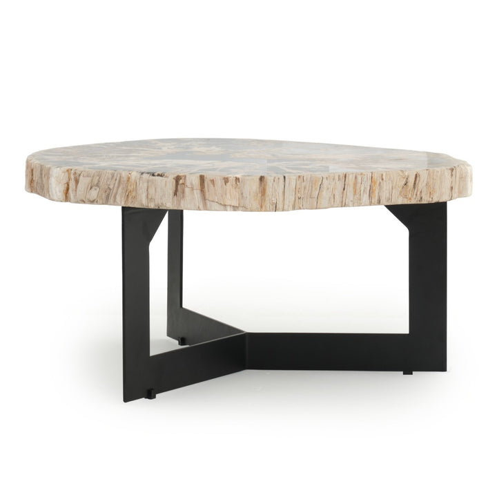 Wenita Wood Coffee Table Black