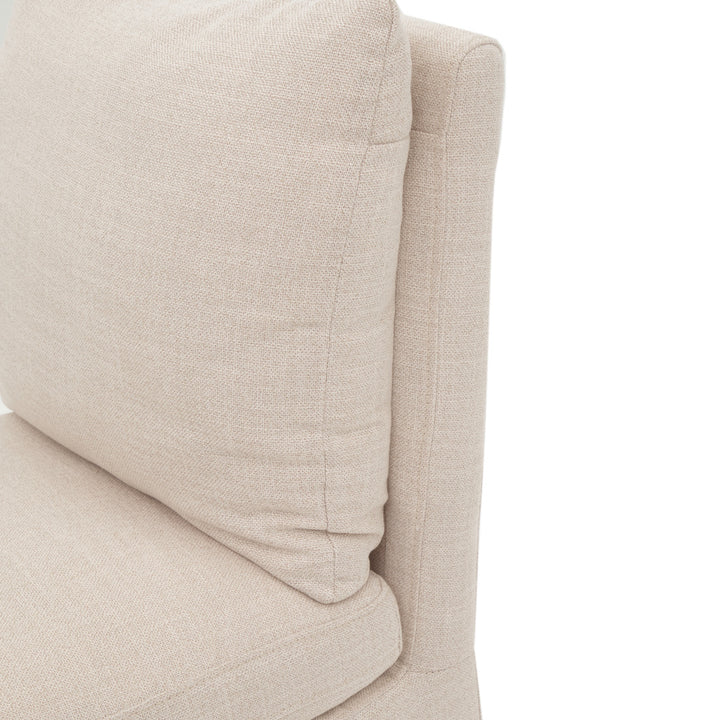 Nenli Fabric Chair Beige
