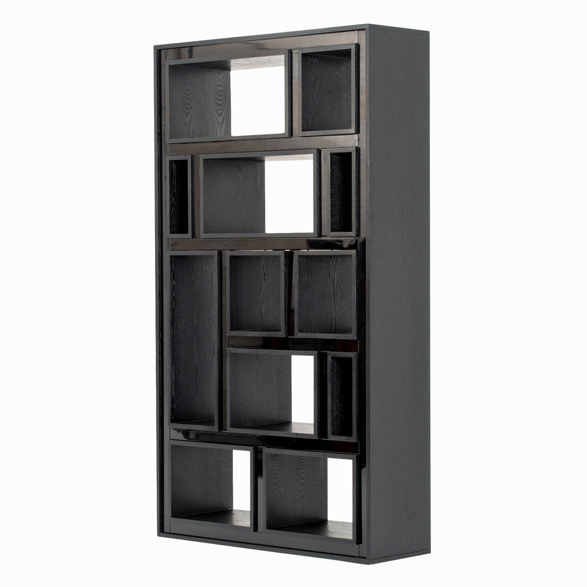 Stealth Wood Bookcase Black