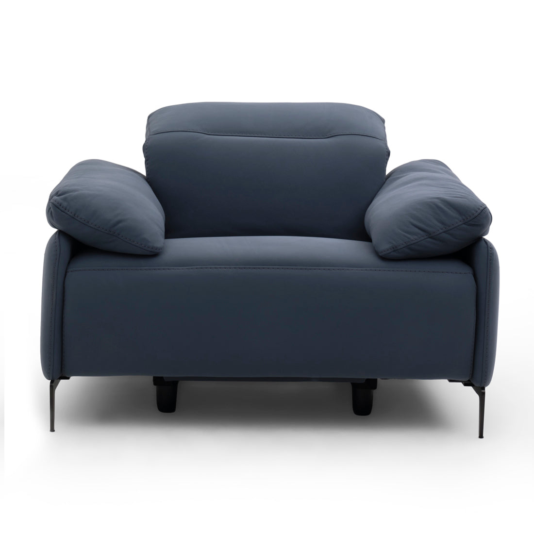 Wakely Reclining Accent Chair Dark Blue