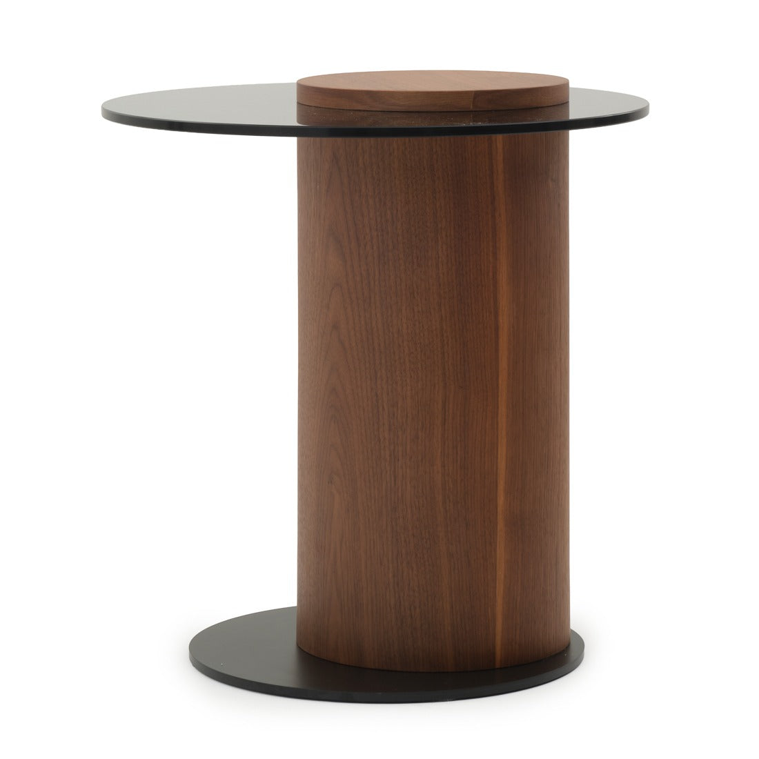 Wezley End Table Dark Brown
