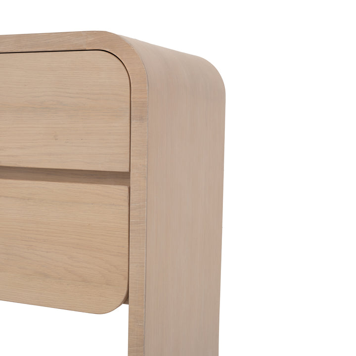 Smilla 4-Drawer Dresser Light Brown
