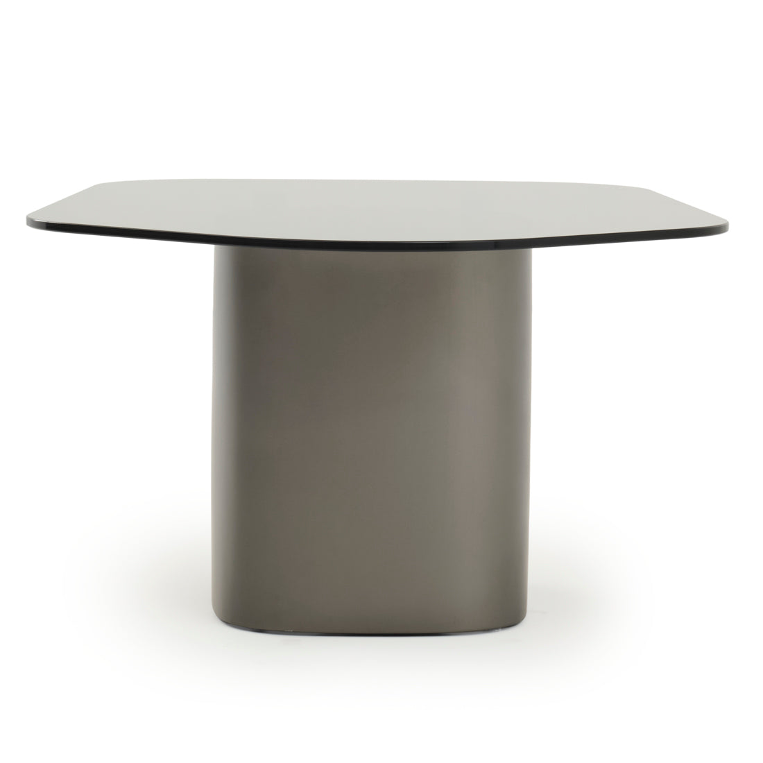 Whitford Glass Coffee Table Dark Grey