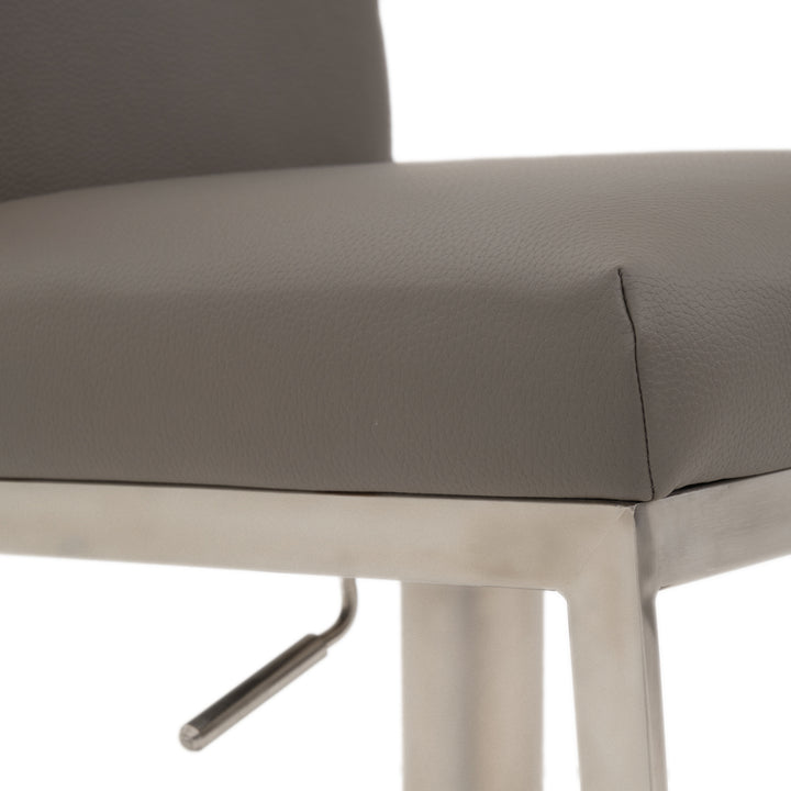 Welby Adjustable Stool Light Grey