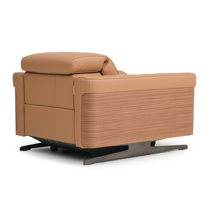 Walida Reclining Accent Chair Cognac