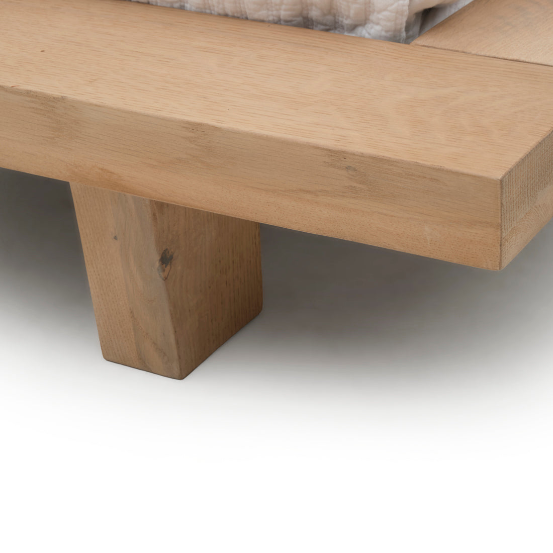 Noemi King Bed Light Brown