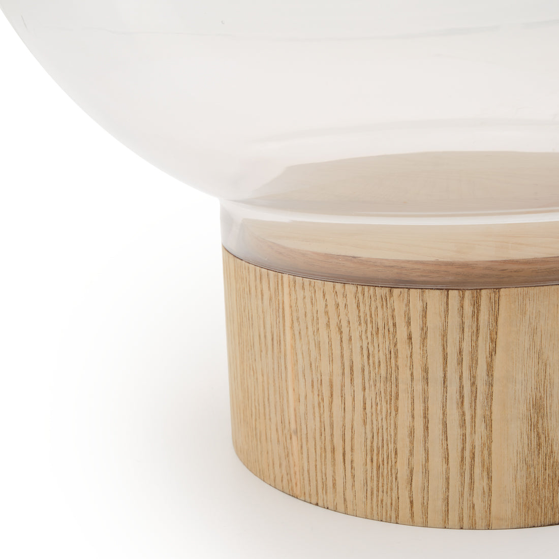 Ezra Glass Coffee Table Beige
