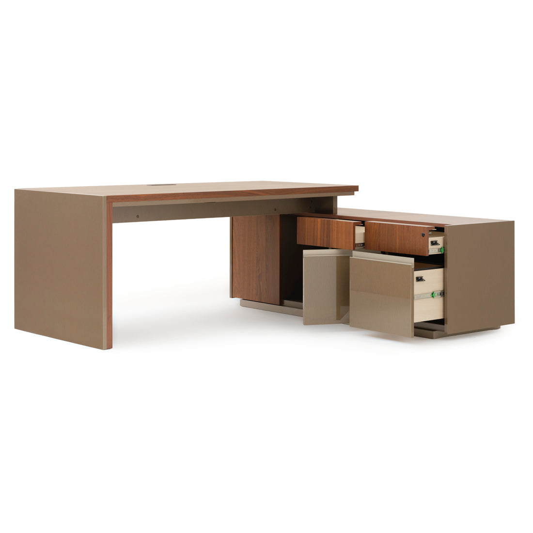 Epic Executive Desk Dark Brown