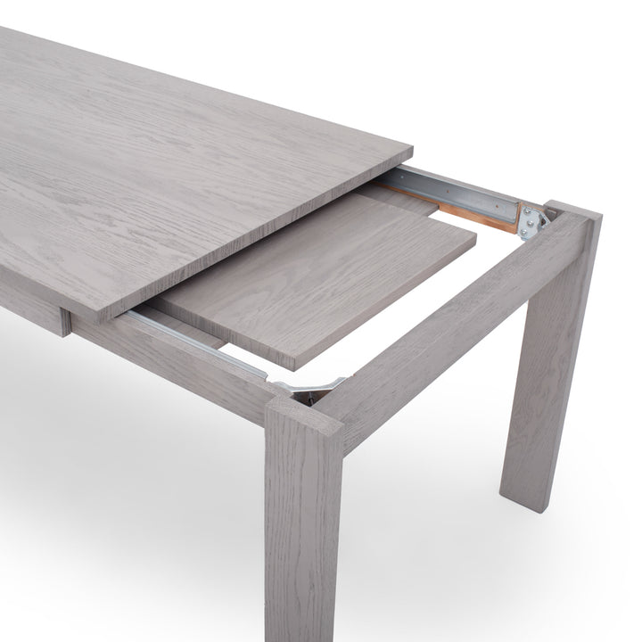 Wilana Extendable Dining Table Light Grey