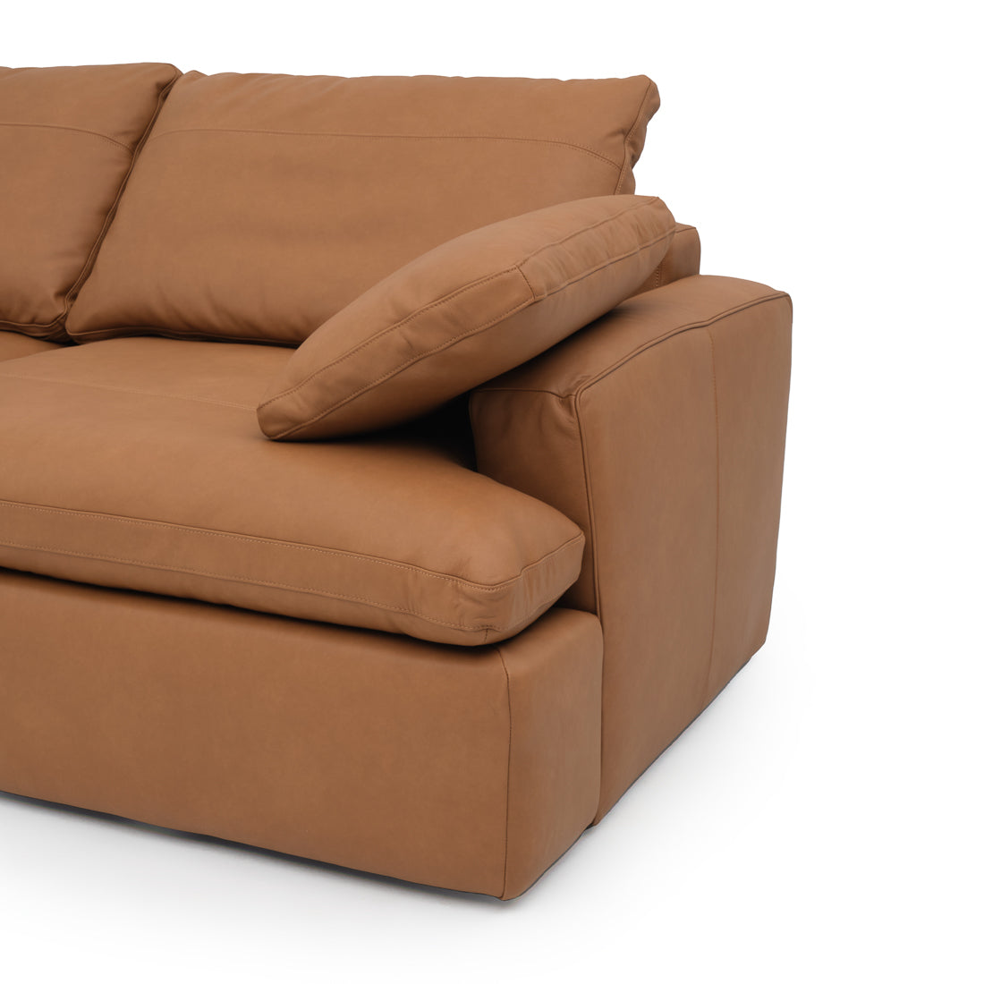 Nigella Leather Sofa Cognac