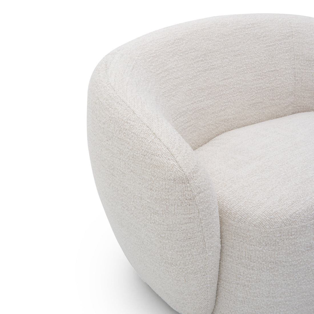 Sorena Fabric Accent Chair Off White
