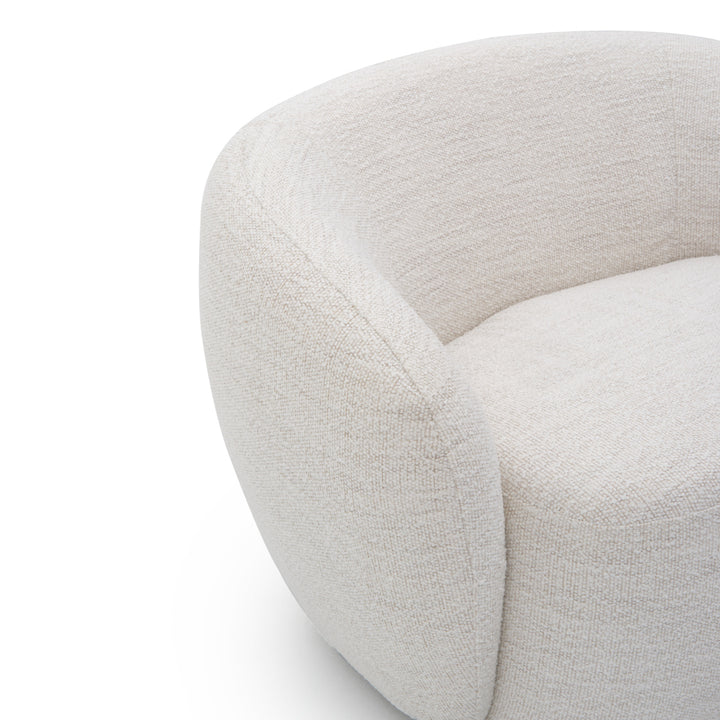 Sorena Fabric Accent Chair Off White