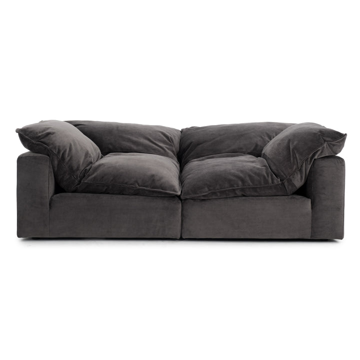 Nuage Fabric Modular Sofa Dark Grey