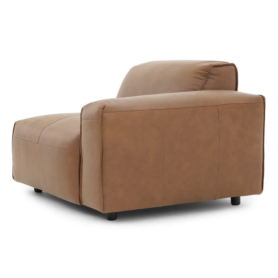 Nessa Modular Right Chair Dark Brown