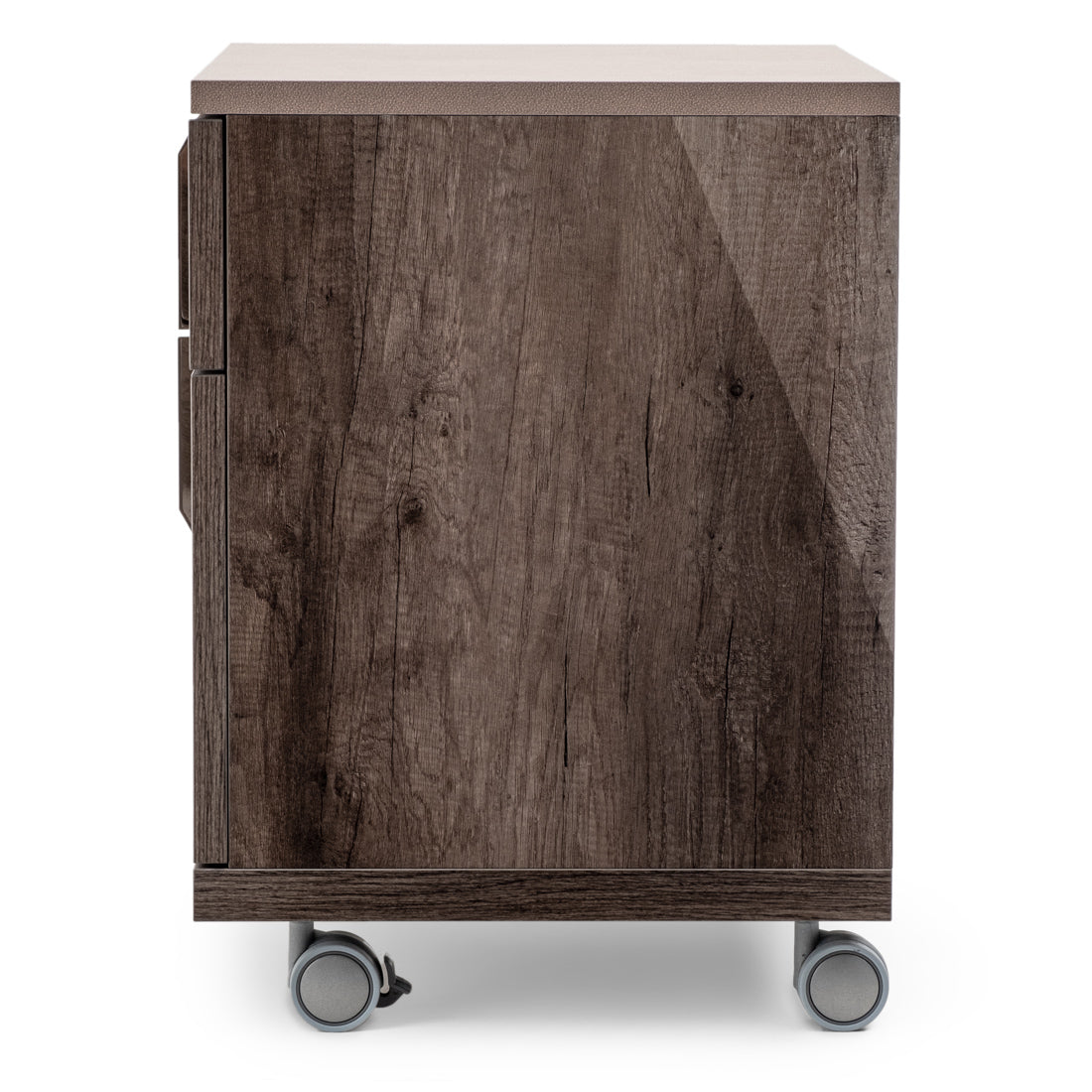 Winslet 2-Drawer Filing Cabinet Dark Brown