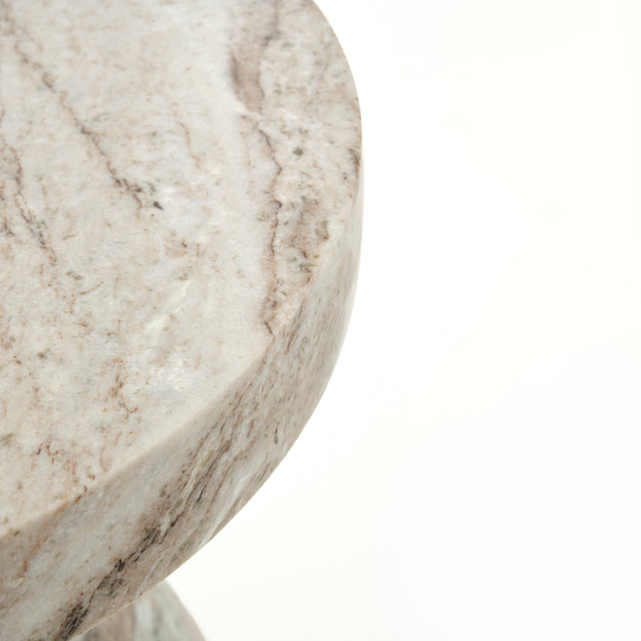 Wrenlee Marble Accent Table Beige