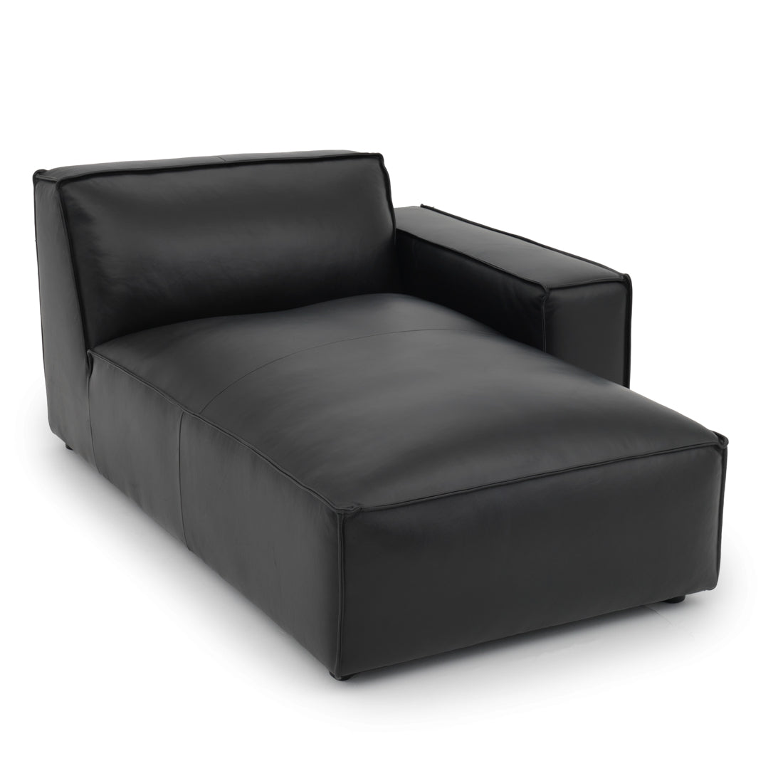 Nook Modular Right Chaise Black