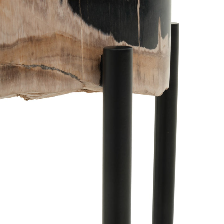 Walford Wood End Table Black