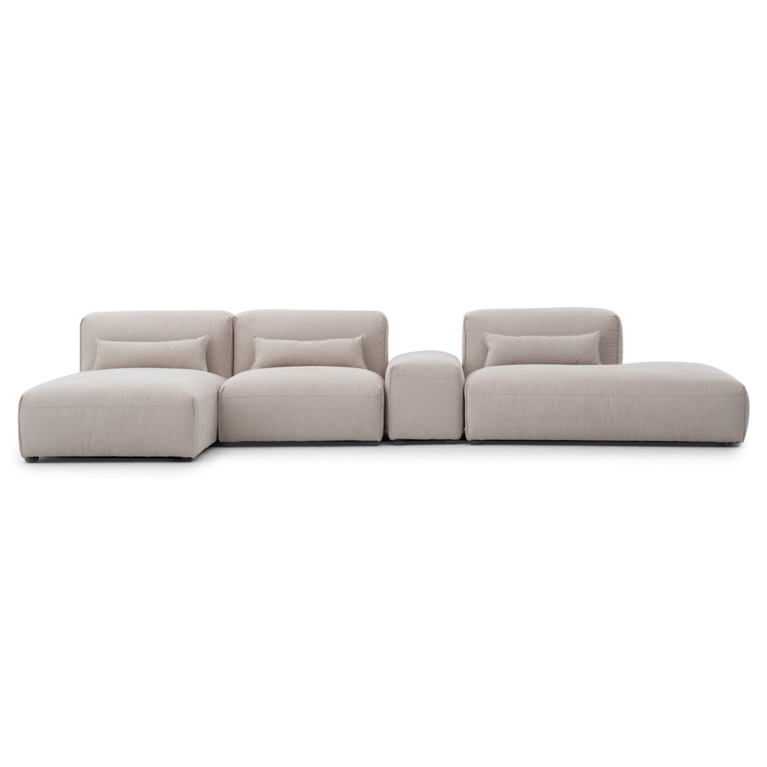 Ellemia Fabric Modular Set Beige