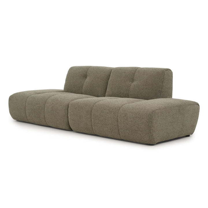 Nalinda Fabric Modular Sofa Light Green