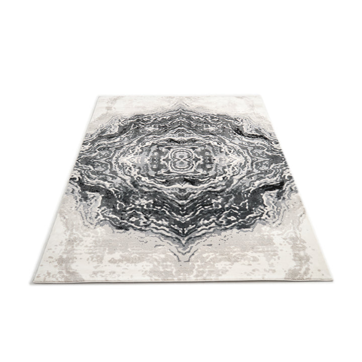 Wyma Area Rug Black