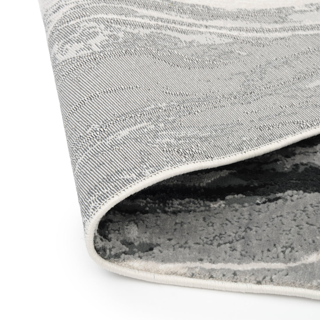 Wangie Area Rug Dark Grey