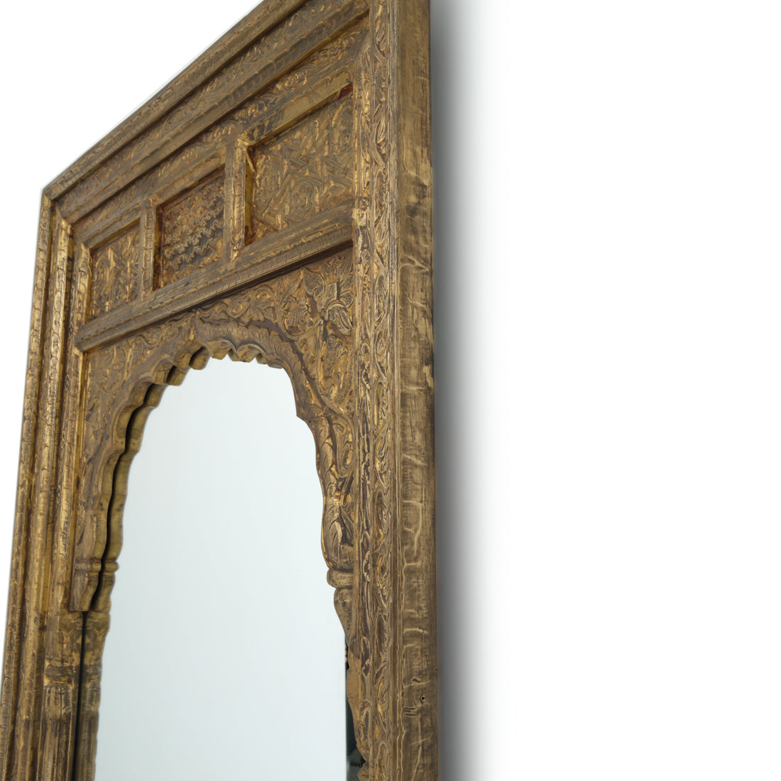 Indira Floor Mirror Gold