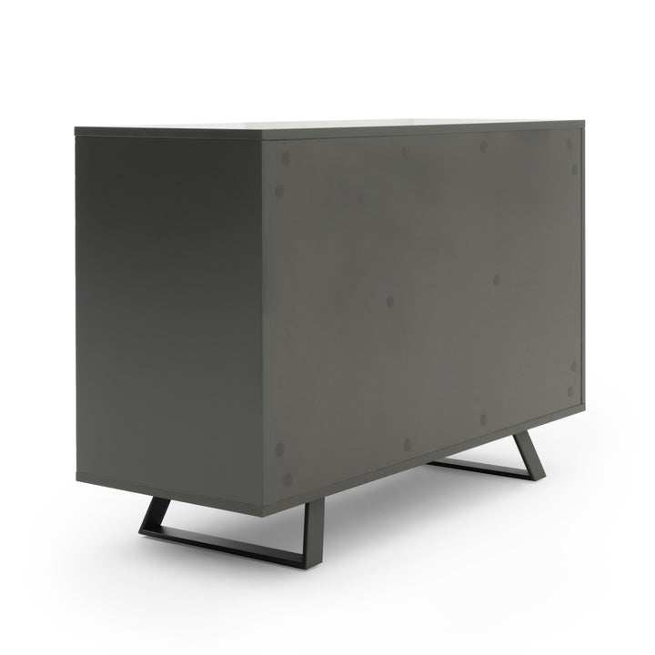 Wimzy Wood Sideboard Dark Grey