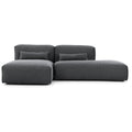 Ellemia Fabric Modular Set Dark Grey