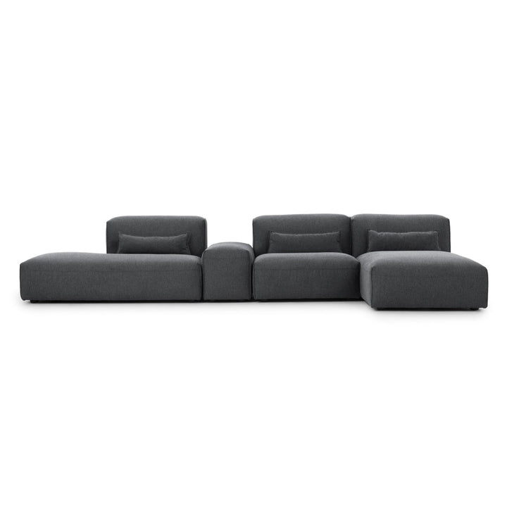 Ellemia Fabric Modular Set Dark Grey