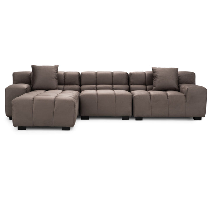 Norika Fabric Modular Set Dark Grey