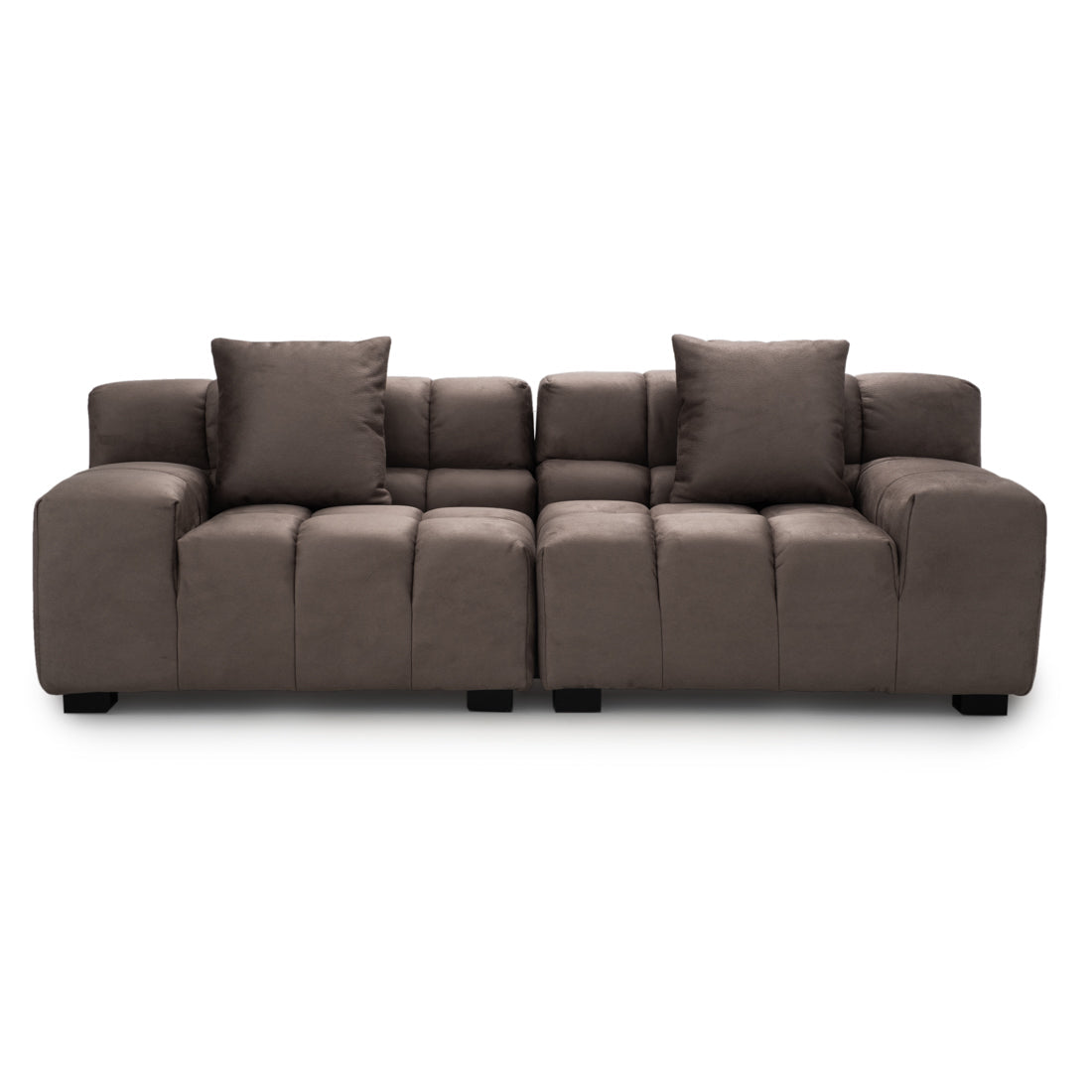 Norika Fabric Modular Sofa Dark Grey