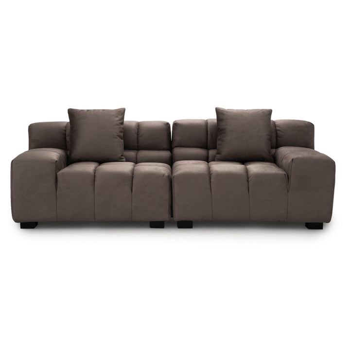 Norika Fabric Modular Sofa Dark Grey