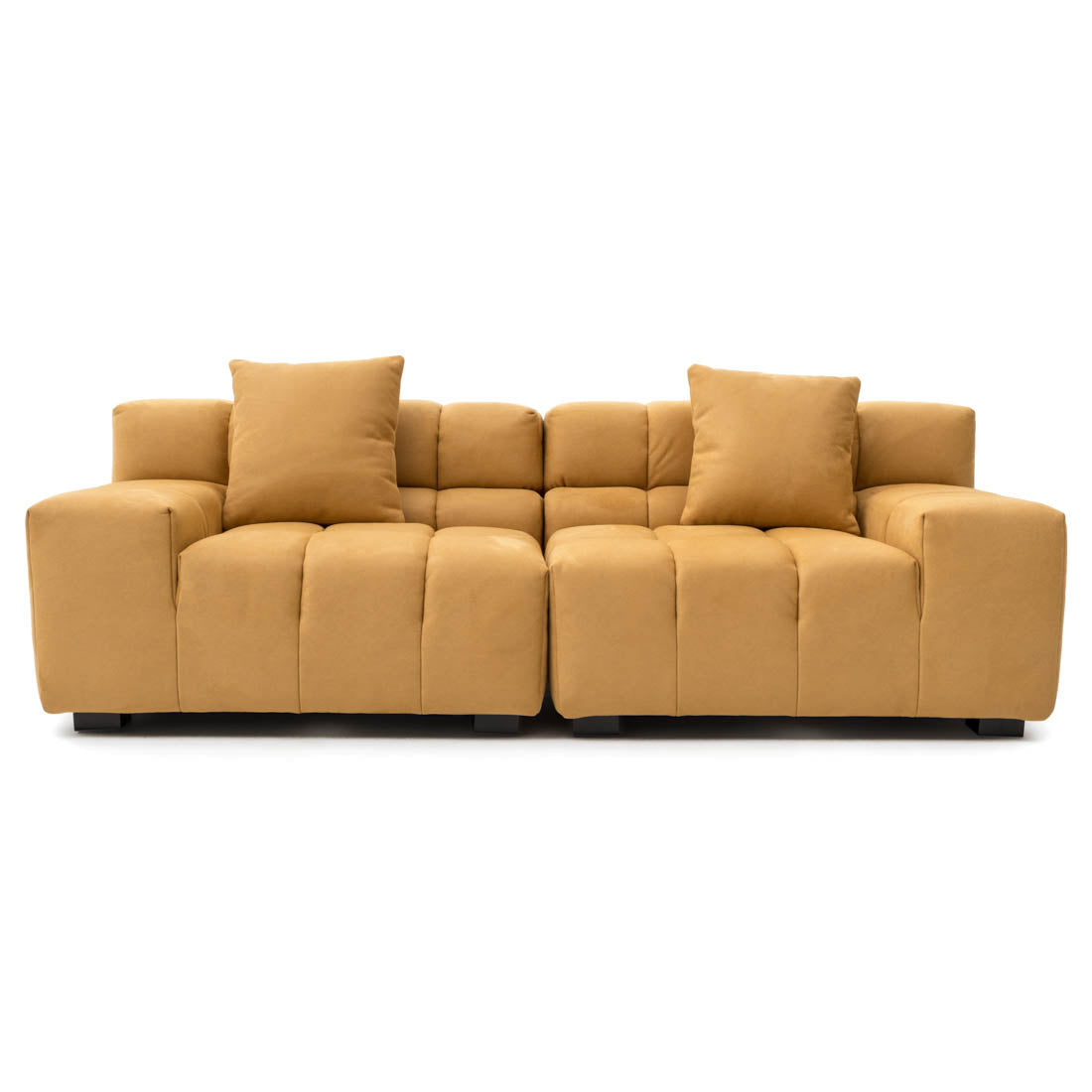 Norika Fabric Modular Sofa Yellow
