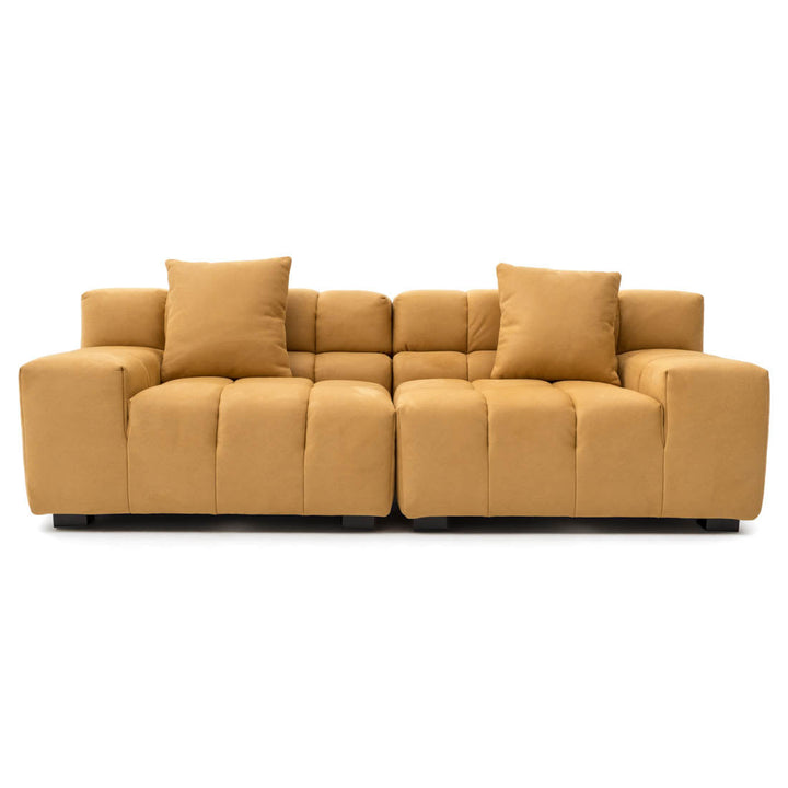 Norika Fabric Modular Sofa Yellow