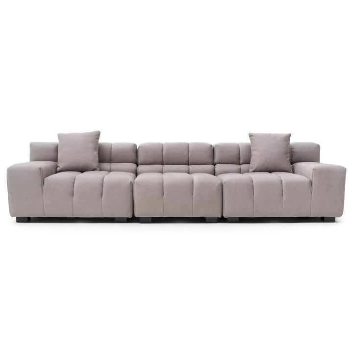 Norika Fabric Modular Sofa Light Grey