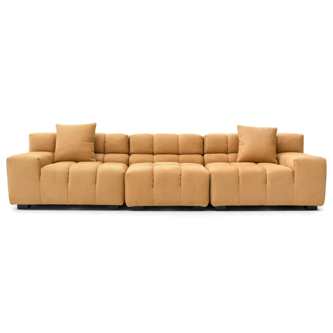 Norika Fabric Modular Sofa Yellow